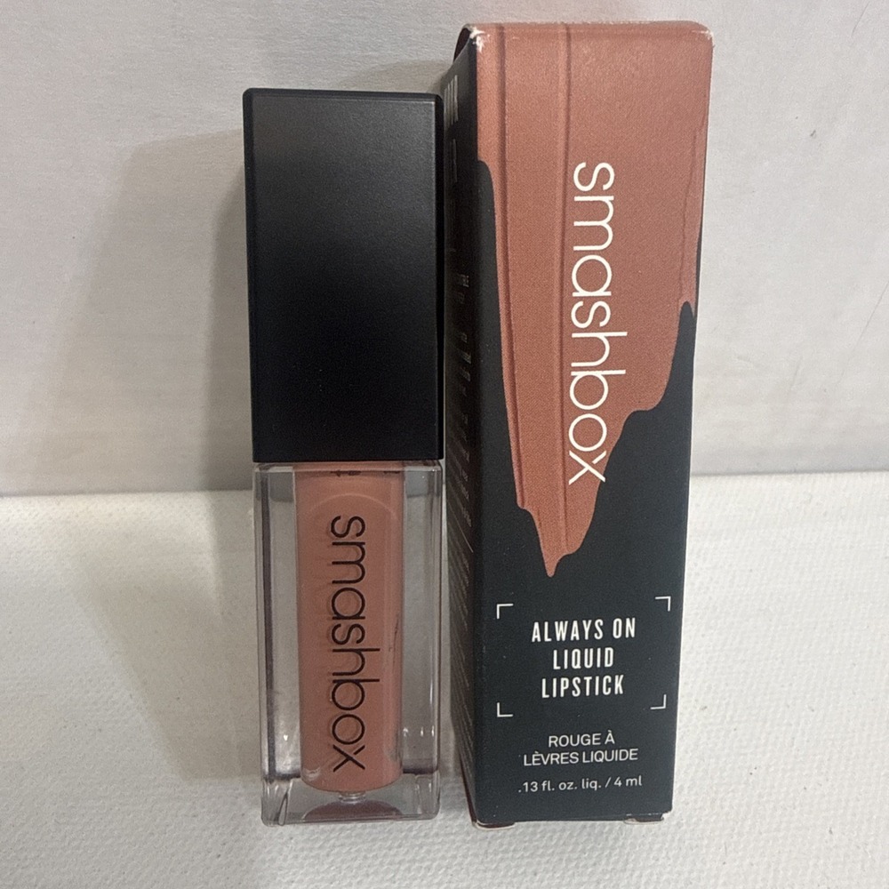 Smashbox IN DEMAND Always On Liquid Lipstick Matte 8-Hour Power .13 oz/4mL New